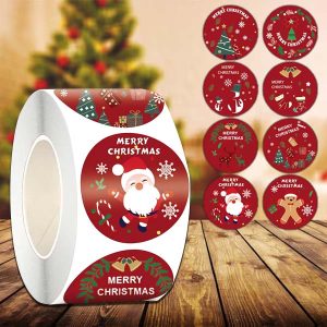 Božićne nalepnice u rolni (500 komada) | XMASROLL