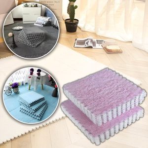 Mekane, stilske i udobne podne obloge FLUFFTILE (10 kom)